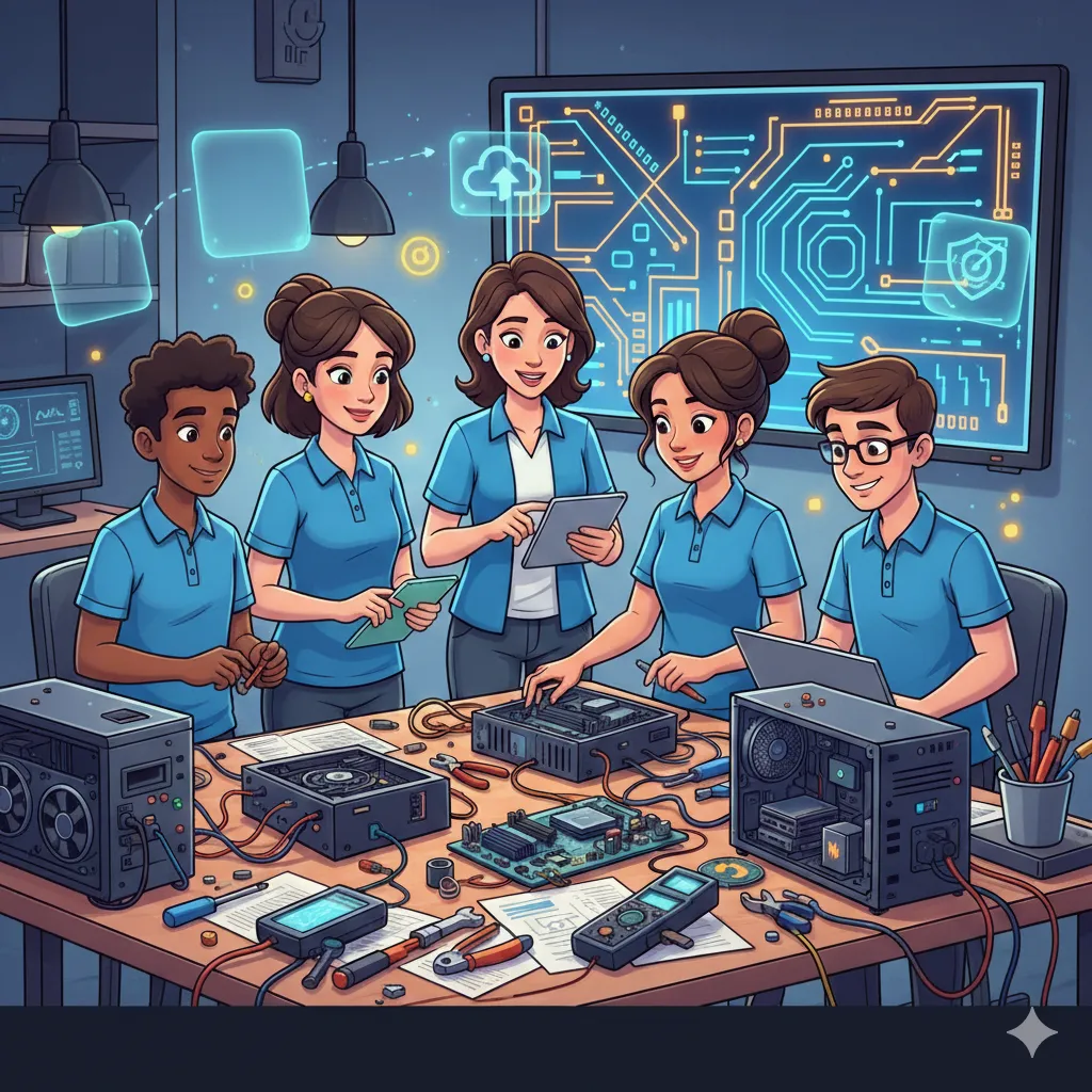 Top Hardware Training After 12th with Internship & Job Support | SCI Computer Institute